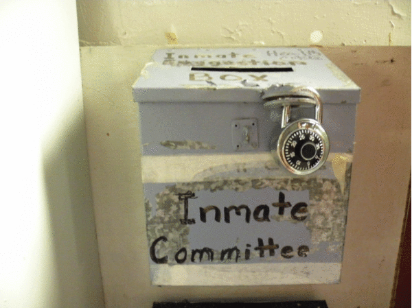 Inmate mailbox inside Kingston Pen - www.incredible-kingston.com