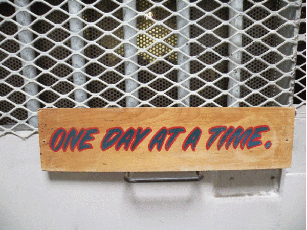Motto of Kingston Pen inmates - One Day At A Time - www.incredible-kingston.com