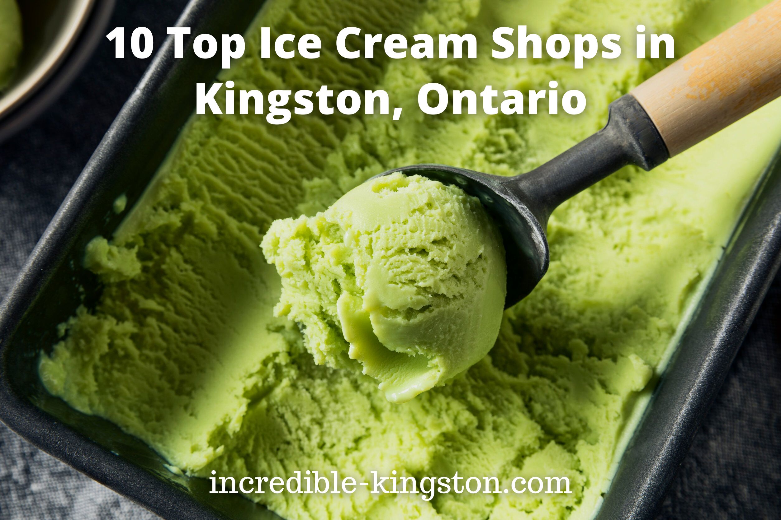 ice cream shops in Kingston, Ontario